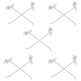 Walmart LEXSOMEO 10pcs Pegboard Hook 15cm Replacement Utility Hook Supermarket Display Hook Goods Shelf Hook offer