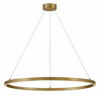 Walmart Lark 83465 Kenna 33 Wide Led Ring Chandelier - Brass offer