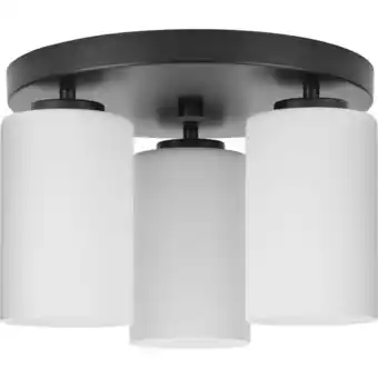 Walmart Progress Lighting - Cofield - 3 Light Flush Mount In Contemporary Style-7.35 offer