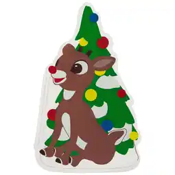 Walmart Northlight 8 Rudolph and Christmas Tree Double Sided Gel Window Cling Decoration offer