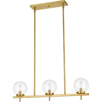 Walmart AF Lighting Odessa Three-Light Hanging Pendant offer