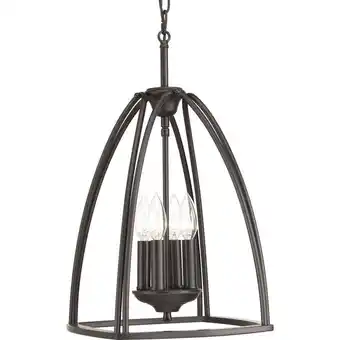 Walmart Progress Lighting - Four Light Foyer Pendant - Hall & Foyer - Tally - 4 Light in offer