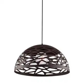 Walmart 1 Light Pendant, Matte Black Finish offer