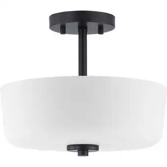 Walmart Progress Lighting - Two Light Semi-Flush Convertible - Close-to-Ceiling - Tobin offer