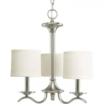 Walmart Progress Lighting P4632 Inspire 3 Light 17 Wide Chandelier - Nickel offer