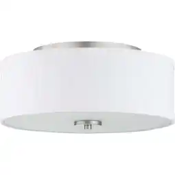 Walmart Progress Lighting - Two Light Flush Mount - Close-to-Ceiling - Inspire - 5.5 offer