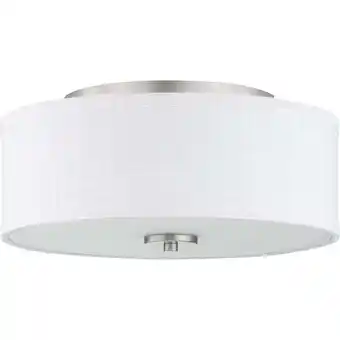 Walmart Progress Lighting - Two Light Flush Mount - Close-to-Ceiling - Inspire - 5.5 offer