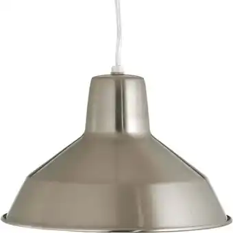 Walmart Progress Lighting P5087 Metal Shade 1 Light 10 Wide Pendant - Nickel offer