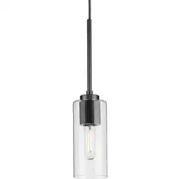 Walmart Progress Lighting P500403 Cofield 4 Wide Mini Pendant - Black offer