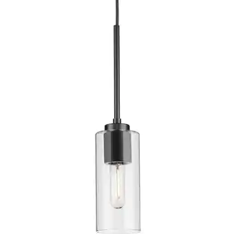 Walmart Progress Lighting P500403 Cofield 4 Wide Mini Pendant - Black offer