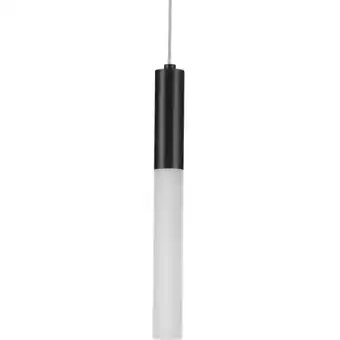 Walmart Kylo LED Collection One-Light Matte Black Modern Style Hanging Pendant Light offer