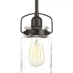 Walmart Progress Lighting P500055 Calhoun 1 Light 5 Wide Mini Pendant - Bronze offer