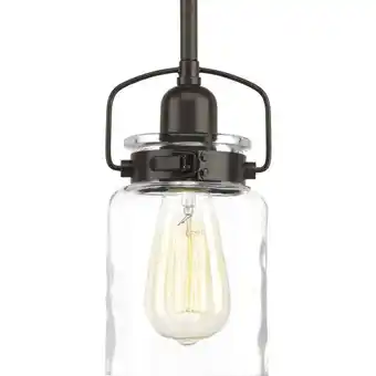 Walmart Progress Lighting P500055 Calhoun 1 Light 5 Wide Mini Pendant - Bronze offer