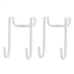 Walmart Kesenlong 2Pcs Door Hook Towel Rack Coat Hooks for Bathroom Clothes offer