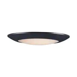 Walmart Maxim 57932 Diverse 11 Wide Led Flush Mount Ceiling Fixture - Black offer