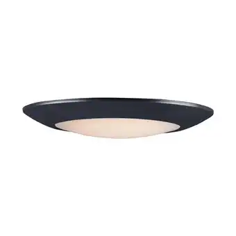 Walmart Maxim 57932 Diverse 11 Wide Led Flush Mount Ceiling Fixture - Black offer