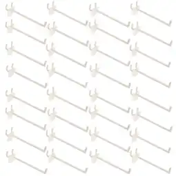 Walmart 50pcs Pegboard Hooks Shop Utility Pegboard Board Hooks Garage Store Tool Hooks offer