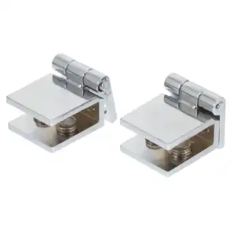 Walmart 2Pcs Glass Cabinet Door Hinge Display Cabinet Hinge Wine Cabinet Gate Hinge offer