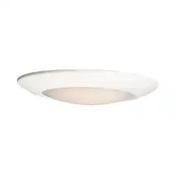 Walmart Maxim 57858WTWT 11 in. Diverse White LED Flush Mount Ceiling Light offer