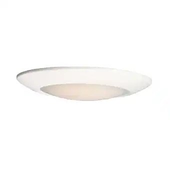 Walmart Maxim 57858WTWT 11 in. Diverse White LED Flush Mount Ceiling Light offer