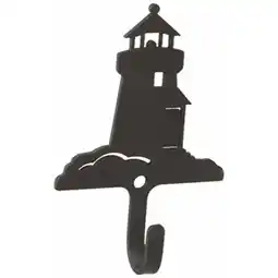 Walmart Village Wrought Iron WH-10-XS Lighthouse Wall Hook Extra Small - Black offer