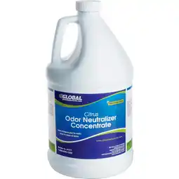 Walmart Global Industrial Odor Neutralizer Concentrate - Citrus - 1 gal Bottles - Blue - Case of 4 offer