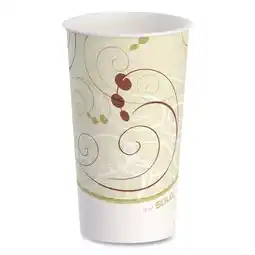 Walmart Dart Paper Cold Cups, 16 oz., Symphony Design, 50/Bag -SCCRP16PSYM offer