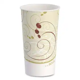 Walmart Dart Paper Cold Cups, 16 oz., Symphony Design, 50/Bag -SCCRP16PSYM offer