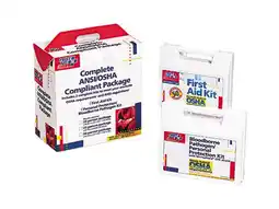 Walmart First Aid Only First Aid Kit for 50 People, 229-Pieces, ANSI/OSHA Compliant, Plastic Case -FAO228CP offer