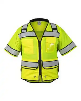 Walmart Kishigo High Performance Surveyors Vest S5014-5015 Lime 3XL offer