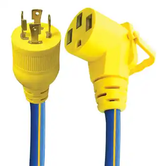 Walmart Voltec 16-00520 RV Extension Cord & Adapter, 30A-50A Ezeegrip Handle offer