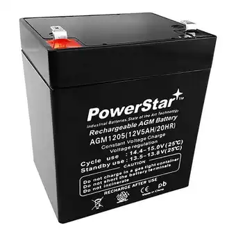 Walmart Replacement Yuasa NP5-12-YUASA NP5-12 12V 5AH Sealed lead acid battery 12VOLT offer