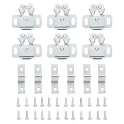 Walmart 20 Sets Cupboard Door Bead Roller Catch Cabinet Door Spring Clip Buckle Lock offer