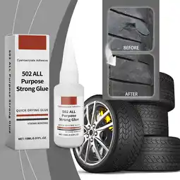 Walmart DBYLXMN Car Tire 15ml Car Tire 502 Universal Quick Drying Strong Bondin Plaster Patching offer