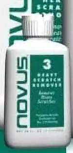 Walmart NOVUS 7081 Scratch Remover Automotive Polishes, 2 oz offer