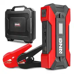 Walmart DNA Motoring TOOLS-00214 Red 12V 1500A 15000mAh Multi-function Portable Car Battery Jump Starter offer