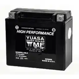 Walmart Yuasa Ytx20h Bs H Performance Mf Battery offer