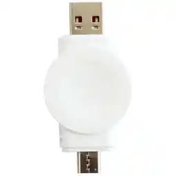 Walmart TekYa Portable Apple Watch Dongle with USB-C and USB-A Port - White offer