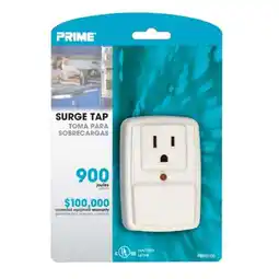 Walmart Prime 1 Outlet White 900J Surge Tap with End of Service Alarm offer