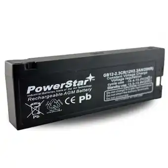 Walmart PowerStar Replacement 12V 2.3AH Sealed Lead Acid Battery for NP2.3-12 UB1223A offer