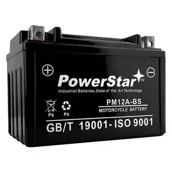 Walmart PowerStar 12V 9.5AH Battery YT12A-BS for Suzuki GSX1300R Hayabusa, TL1000R Motorcycles offer