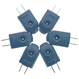 Walmart Rotatable Electrical Plug Heavy Power Extension Cord Ground Bonding Replacement 2 Prong 6 Pcs offer