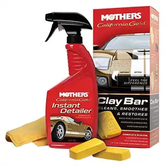 Walmart Mothers 07240 California Gold Clay Bar System offer