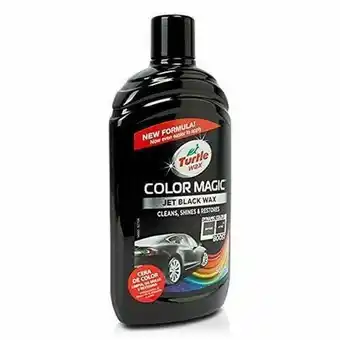 Walmart Turtle Wax Colour Magic Jet Black Car Polish 500ml offer