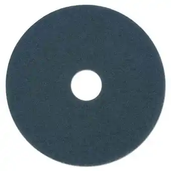 Walmart Scrubbing Floor Pads, 16 Diameter, Blue, 5/Carton offer