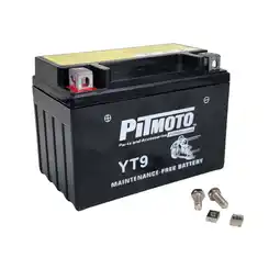 Walmart Scooter / Motorcycle Battery - YTX9-BS (12 volt, 9 amp), Sealed AGM offer