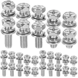 Walmart Hareemi 1 Set Battery Terminal Bolt Assorted Hexagon Bolt Machine Screw Hexagon Screw offer