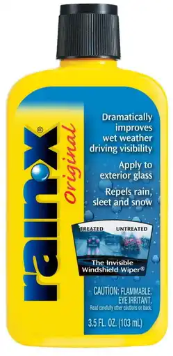 Walmart Rain X 800002242 Windshield Treatment Original Glass Water Repellent, 3.5 Oz, Each offer