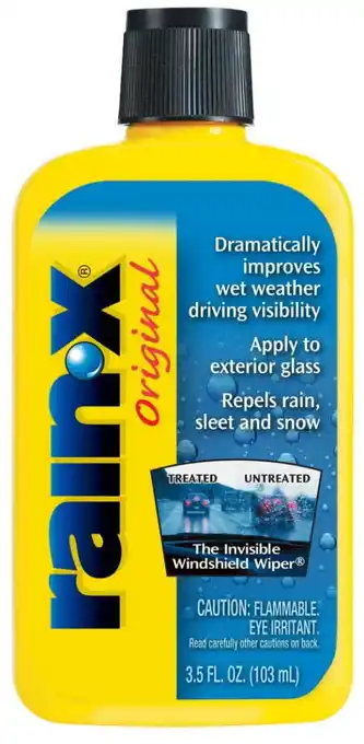 Walmart Rain X 800002242 Windshield Treatment Original Glass Water Repellent, 3.5 Oz, Each offer