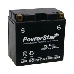 Walmart PowerStar 12 V Automotive Battery, Group Size BTX14, 200 CCA Top Post for Honda All-Terrain Vehicle offer